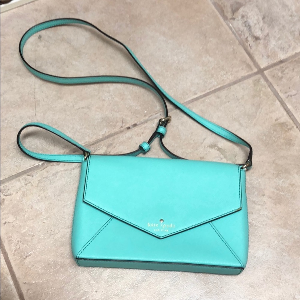 Turquoise Kate spade crossbody BRAND NEW